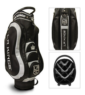 Team Golf 14235 NHL Los Angeles Kings Medalist Cart Bag 14 Way