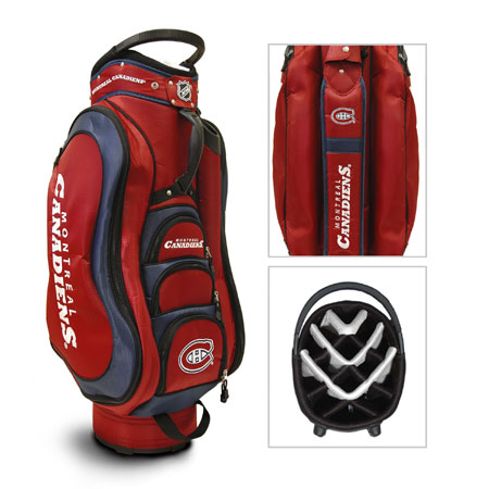 Team Golf 14435 Montreal Canadiens Medalist Cart Bag