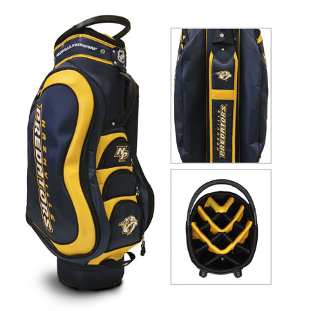 Team Golf 14535 Nashville Predators Medalist Cart Bag