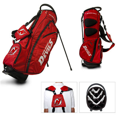 Team Golf 14628 NHL New Jersey Devils Fairway StandCarry Bag 14 Way