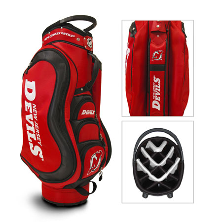 Team Golf 14635 New Jersey Devils Medalist Cart Bag