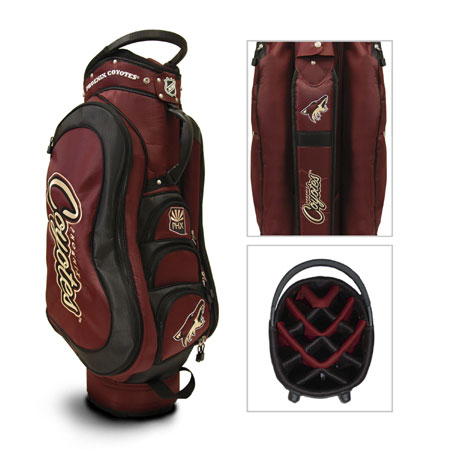 Team Golf 15135 Phoenix Coyotes Medalist Cart Bag
