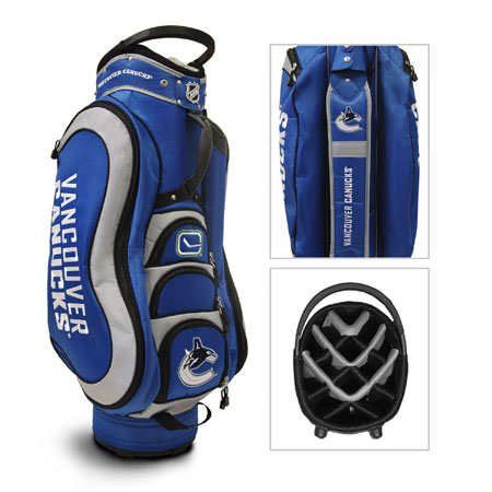 Team Golf 15735 Vancouver Canucks Medalist Cart Bag