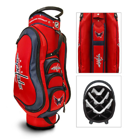 Team Golf 15835 Washington Capitals Medalist Cart Bag
