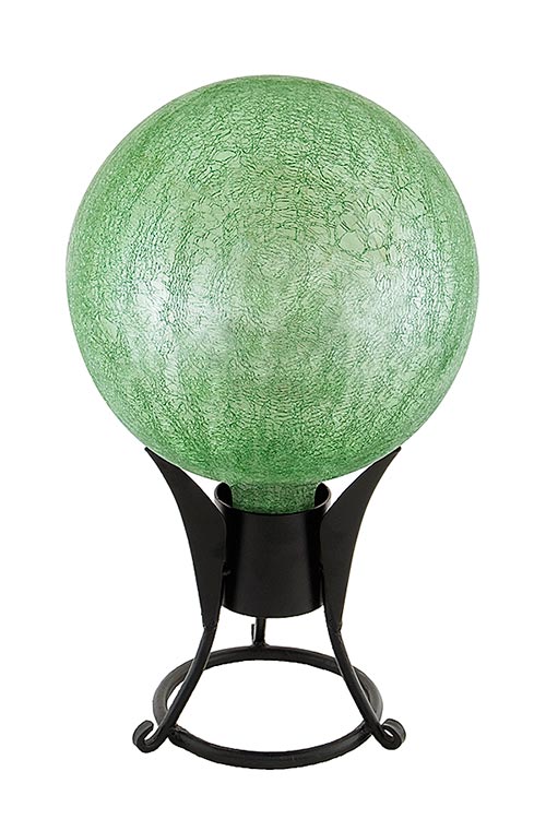 Achla G6-lg-c 6 In. Gazing Globe Light Green Crackle