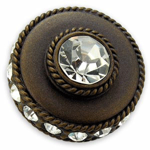 7218-3 Cartier Knob In Rubbed Bronze
