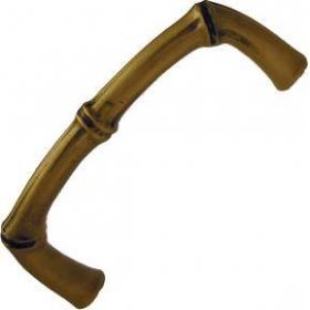 1810-3 Bamboo 4 In. Pull In Rubbed Bronze