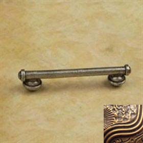 1048-3 Button 3 In. Center To Center Pull In Rubbed Bronze