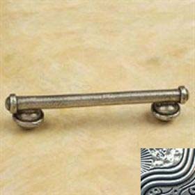 1050-8 Button Pull 4 In. Center To Center In Bright Pewter
