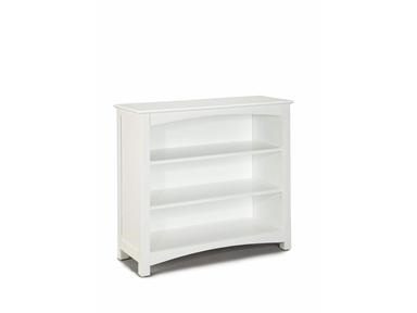Bolton Furniture 8065500 Wakefield LowLoft Bookcase white