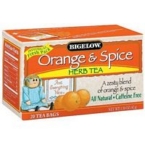 Bigelow 282413pack Bigelow Orange  Spice Herb Tea  3x20 bag