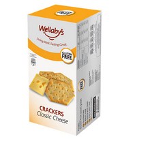 Wellabys 009533pack Wellabys Original Cheese Crackers 33.9 OZ