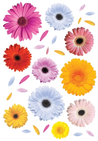Crearreda CR57104 Gerberas Wall Stickers