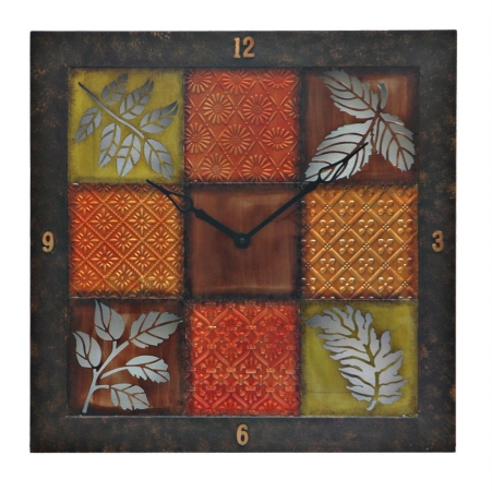 Crestview Collection CVIWA001 Metal Wall Art with Clocks