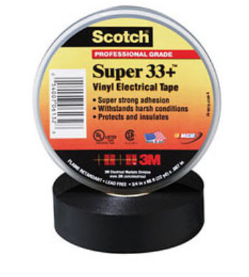 33super66ft .75 X 66 Ft. Super 33 Plus Vinyl Electrical Tape