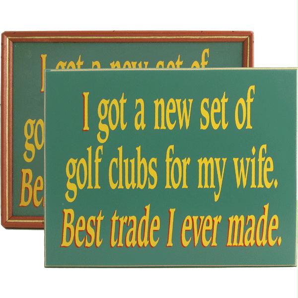 Davis And Small Decor 2063 Best Trade-golf-wife