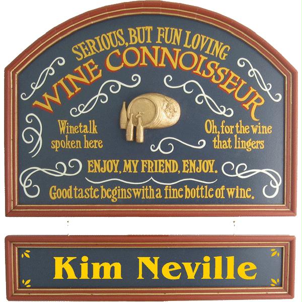 Davis and Small Decor 336 Wine Connoisseur