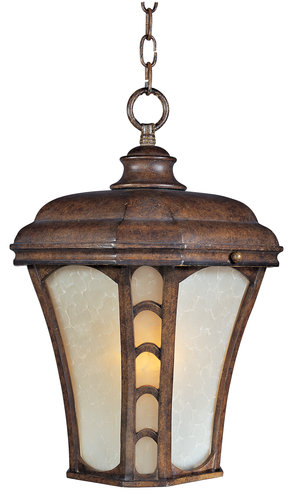 Maxim Lighting 85487LTAP Lake Shore VX ES 1 Light Outdoor Hanging in Antique Pecan Maxim Lighting 85487LTAP Lake Shore VX ES 1 Light Outdoor Hanging in Antique Pecan