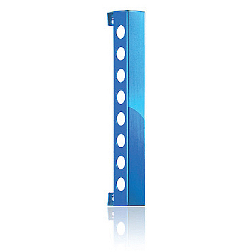 UPC 857077003065 product image for Vynebar VB8PBL Vynebar 8 Polished Blue Vertical Wine Rack | upcitemdb.com