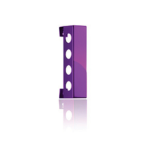 Vb4pp 4 Polished Purple Vertical Wine Rack