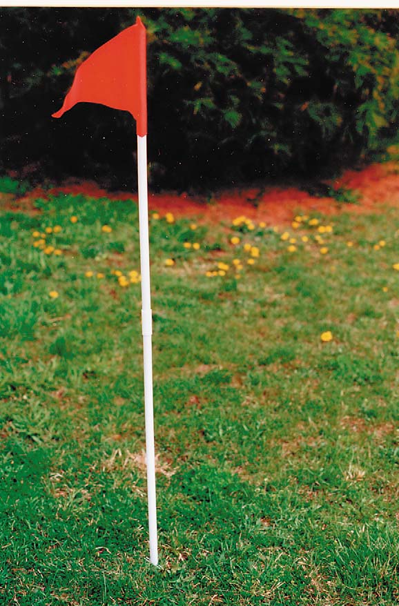 Goal Sporting Goods SCM7 Economy Corner Markers Two Piece Poles