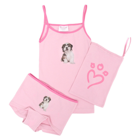 Rachael Hale 20132 Love Heart Pink Underwear Set and FREE Gift Bag 7  8 yrs
