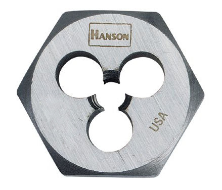 Irwin Industrial Tool Co. Ha6545 .50 In.-20 Nf High Carbon Steel Fractional Hexagon Die
