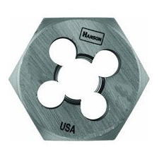 Irwin Industrial Tool Co. Ha6854 .63 In.-18 Nf High Carbon Steel Fractional Hexagon Die