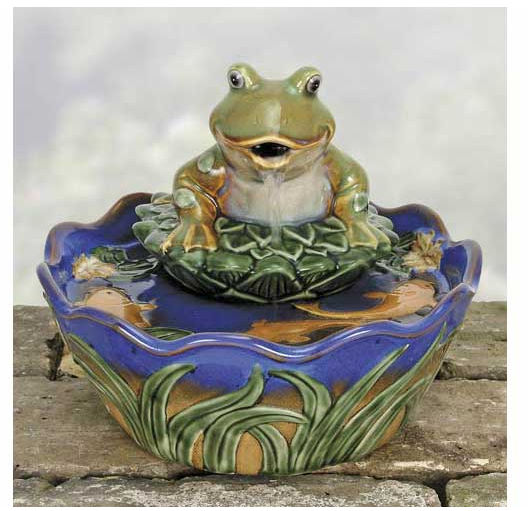 Coynes Company COYNESD9275 Koi Pond Frog Fountain