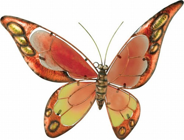 UPC 657641101865 product image for Regal Art & Gift REGAL10186 Orange Butterfly Wall Dicor | upcitemdb.com
