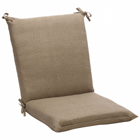 449814 Monti Taupe Squared Corners Chair Cushion