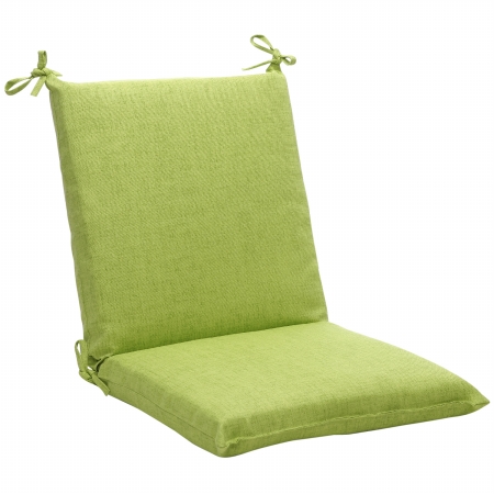451657 Baja Lime Green Squared Corners Chair Cushion