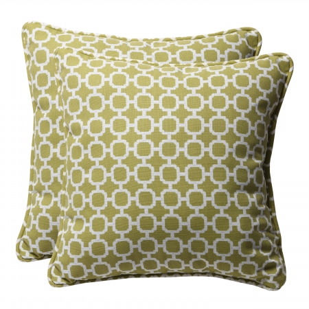 Hockley Pear 18.5-inch Throw Pillow (set Of 2)