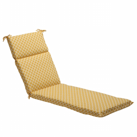 Hockley Yellow Chaise Lounge Cushion