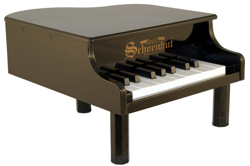 Schoenhut Piano Company 189B 18 Key Mini Grand  Black