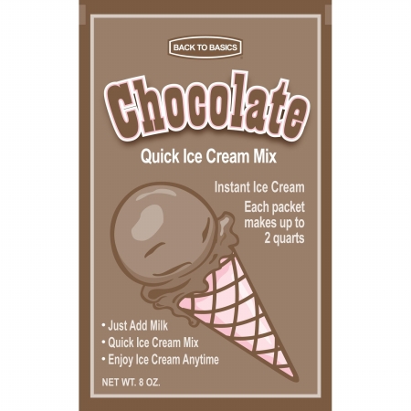 BACK TO BASICS IC10903 Ice Cream Mix  8 Ounce