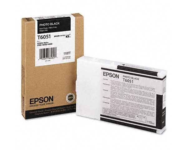 EPSON EPST605100 Epson Br Stylus Pro 4800 - 1-Sd Photo Blk Ultra Ink