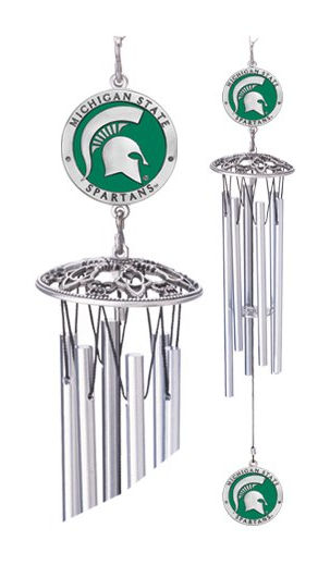 Bsi Products 27029 Wind Chimes- Michigan State Spartans