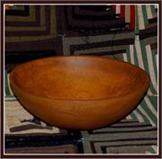 Bwl 2 Prim-ware Round Decorative Bowl - Oak