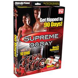 As Seen On TV 481812 Supreme 90 Day Complete 10 DVD Set
