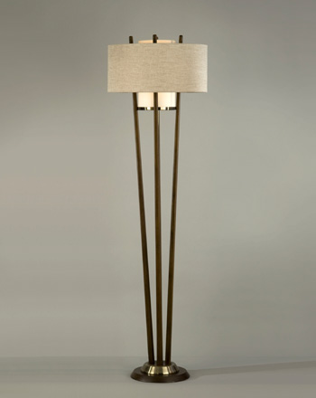 NOVA Lamps 2010178 Veld Floor Lamp in Pecan