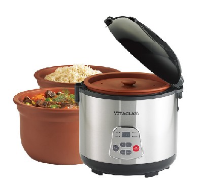 Vf7700-6 2-in-1 Rice N Slow Cooker, 6 Cup