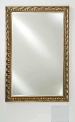 24 In.x 30 In.framed Beveled Mirror - Soho Satin White