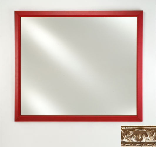 24 In.x 36 In.signature Plain Mirror - Valencia Silver