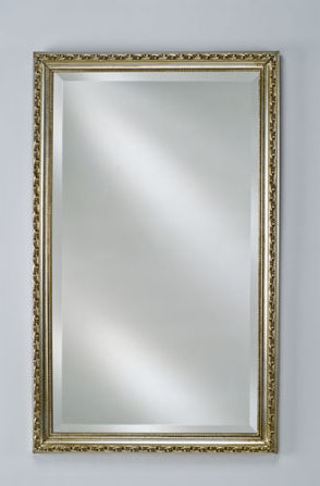 16 In.x 22 In.estate 10 Basix Traditional Frame Mirror - Antique Silver