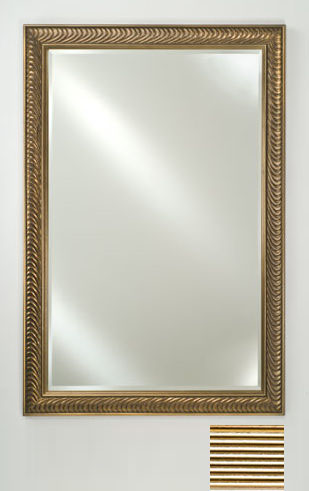 16 In.x 22 In.signature Beveled Mirror - Meridian Silver-gold