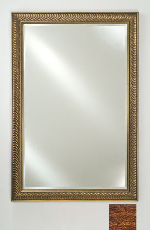 16 In.x 22 In.signature Beveled Mirror - Tribeca Hammered Copper