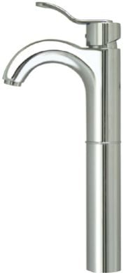 3-04044-pc 5 In. Wavehaus Single Hole-single Lever Elevated Lavatory Faucet- Polished Chrome