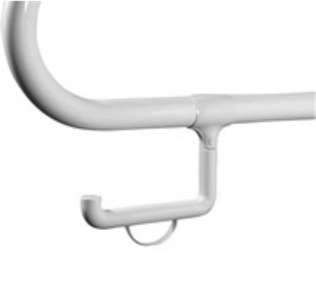 Trending Accessibility TAPH1 6.31 in. L Removable Toilet Paper Holder
