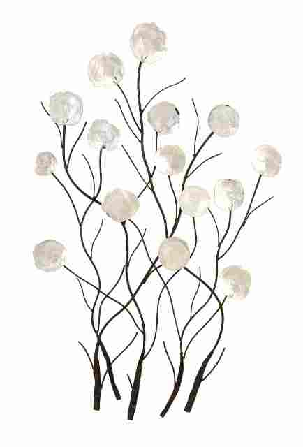 Benzara 13063 Metal Capiz Wall Decor A Low Priced Wall Decor